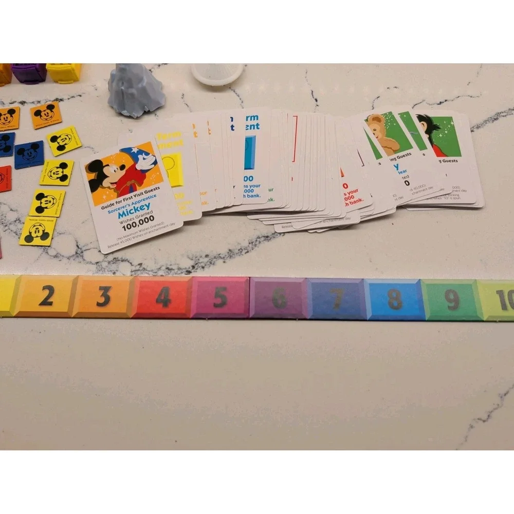 Disney Parks The Game of Life Theme Park Edition WDW Disneyland Barely Played
